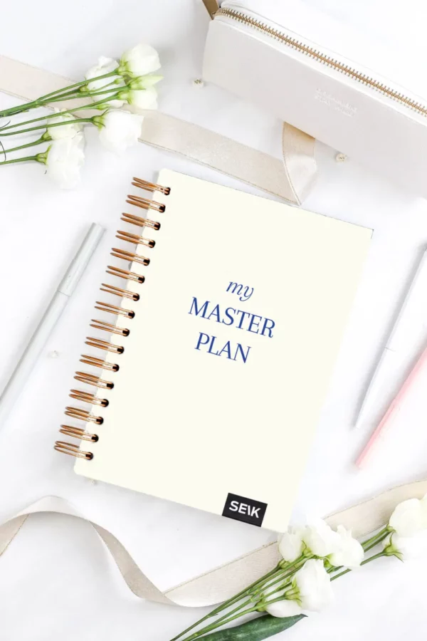 Bullet Journal / dnevnik s pikicami in trdno platnico - My master plan