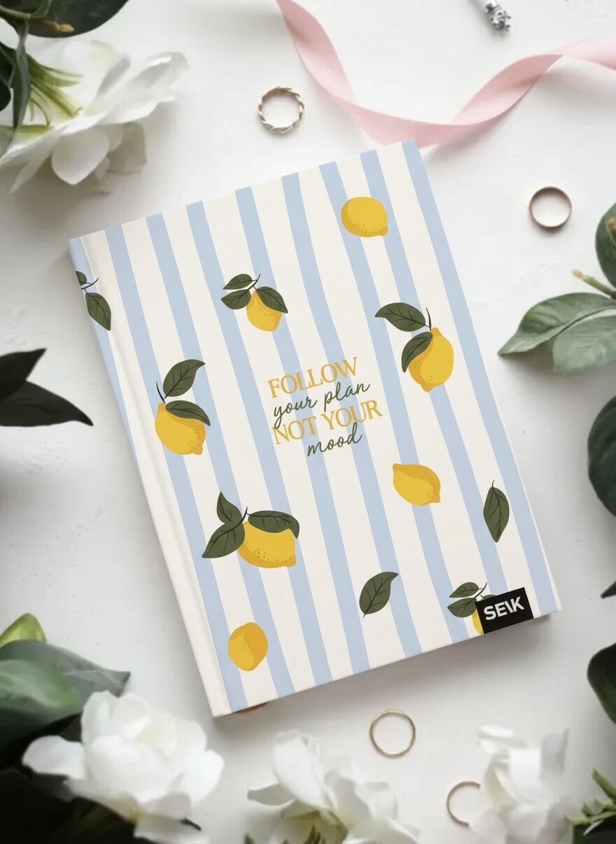 Planer Happy Calendar 26/27 - limone