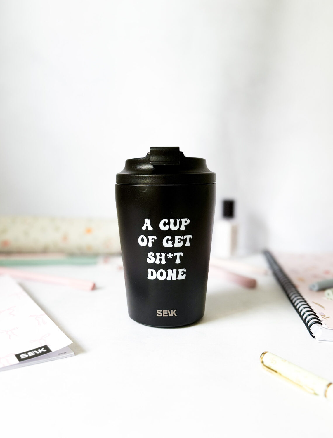 Termo lonček - A cup of get sh*t done (350ml)