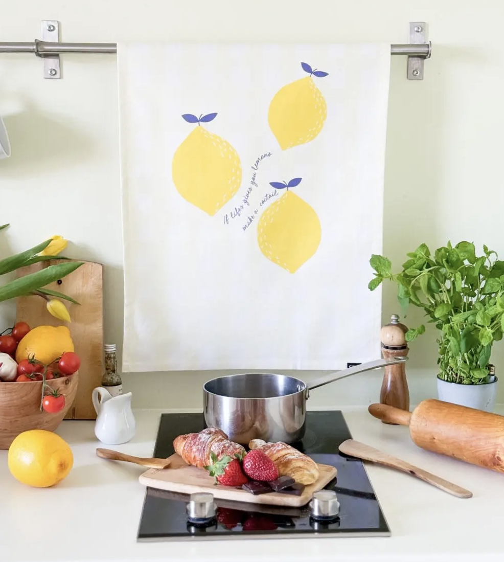 Kuhinjska krpa - lemons