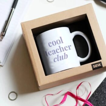 šalica z dizajnom - Cool teacher club